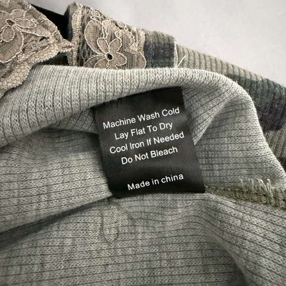 💕POL Gray Camouflage Shirt - Picture 6 of 8